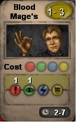 Blood Mage's Remark