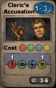 Cleric's Accusation