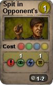 Spit in Opponent's Face