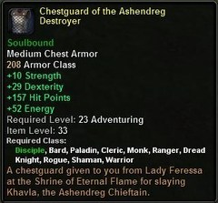 In-game tooltip for Chestguard of the Ashendreg Destroyer
