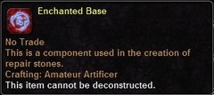 In-game tooltip for Enchanted Base