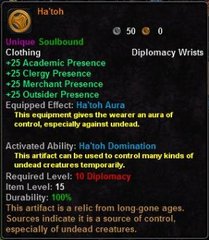 In-game tooltip for Ha'toh