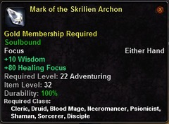 In-game tooltip for Mark Of The Skrilien Archon