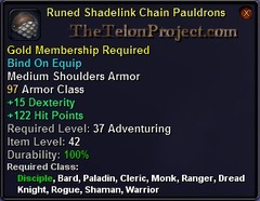 In-game tooltip for Runed Shadelink Chain Pauldrons