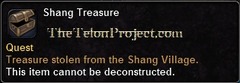In-game tooltip for Shang Treasure
