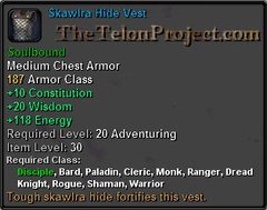 In-game tooltip for Skawlra Hide Vest