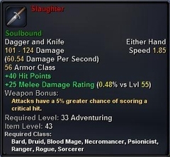 In-game tooltip for Slaughter