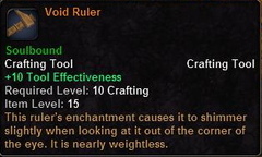 In-game tooltip for Void Ruler