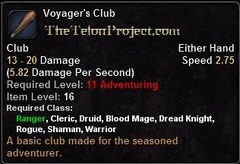 In-game tooltip for Voyager's Club