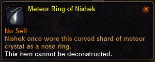 In-game tooltip for Meteor Ring Of Nishek