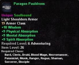 In-game tooltip for Paragon Pauldrons