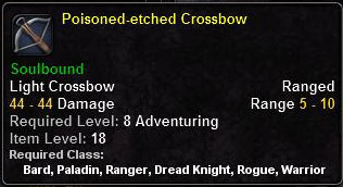 In-game tooltip for poisoned etchedcrossbow