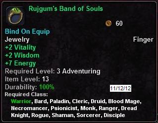 In-game tooltip for RS Rujgums Band of Souls RTC