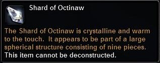In-game tooltip for Shard of Octinaw
