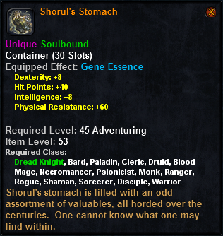 In-game tooltip for Shorul s_Stomach
