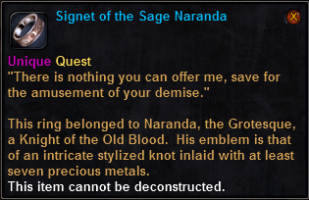 In-game tooltip for Signet_of_the_Sage_Naranda