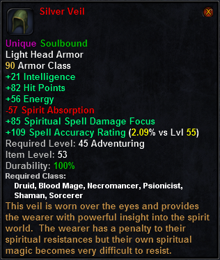 In-game tooltip for Silver_Veil