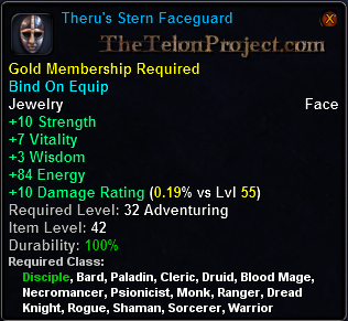 In-game tooltip for Theru s Stern Faceguard