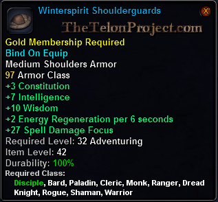 In-game tooltip for Winterspirit Shoulderguards