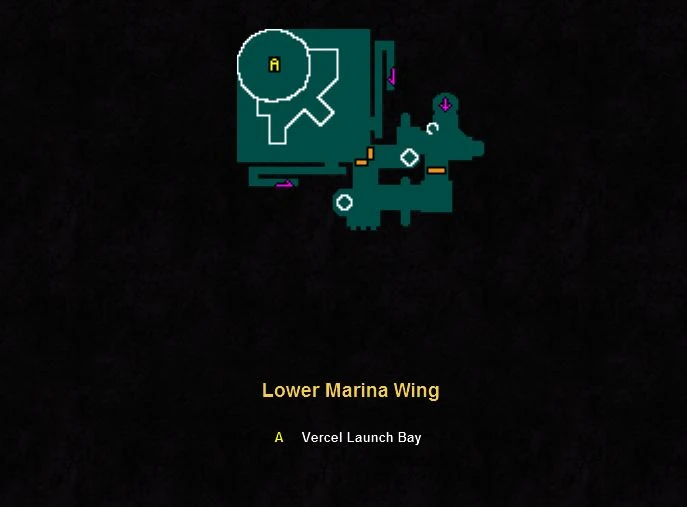 Map of Ancient Port Warehouse