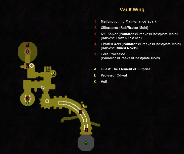 Map of Ancient Port Warehouse