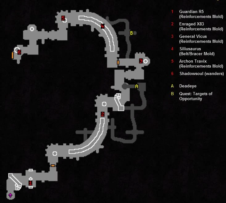 Map of Ancient Port Warehouse