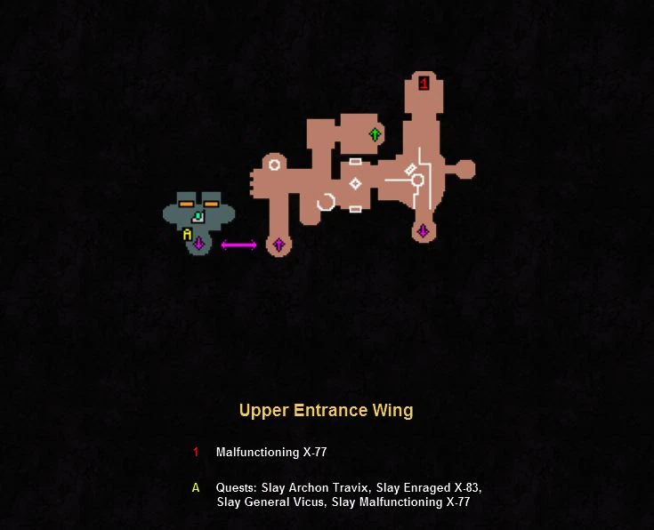 Map of Ancient Port Warehouse