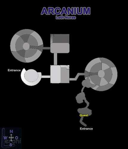 Map of Arcanium