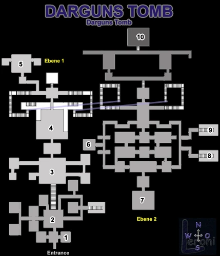 Map of Dargun's Tomb
