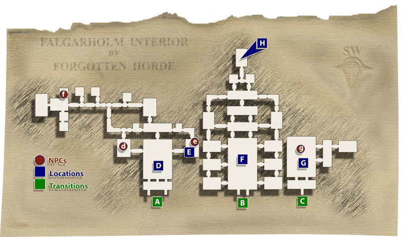 Map of Falgarholm