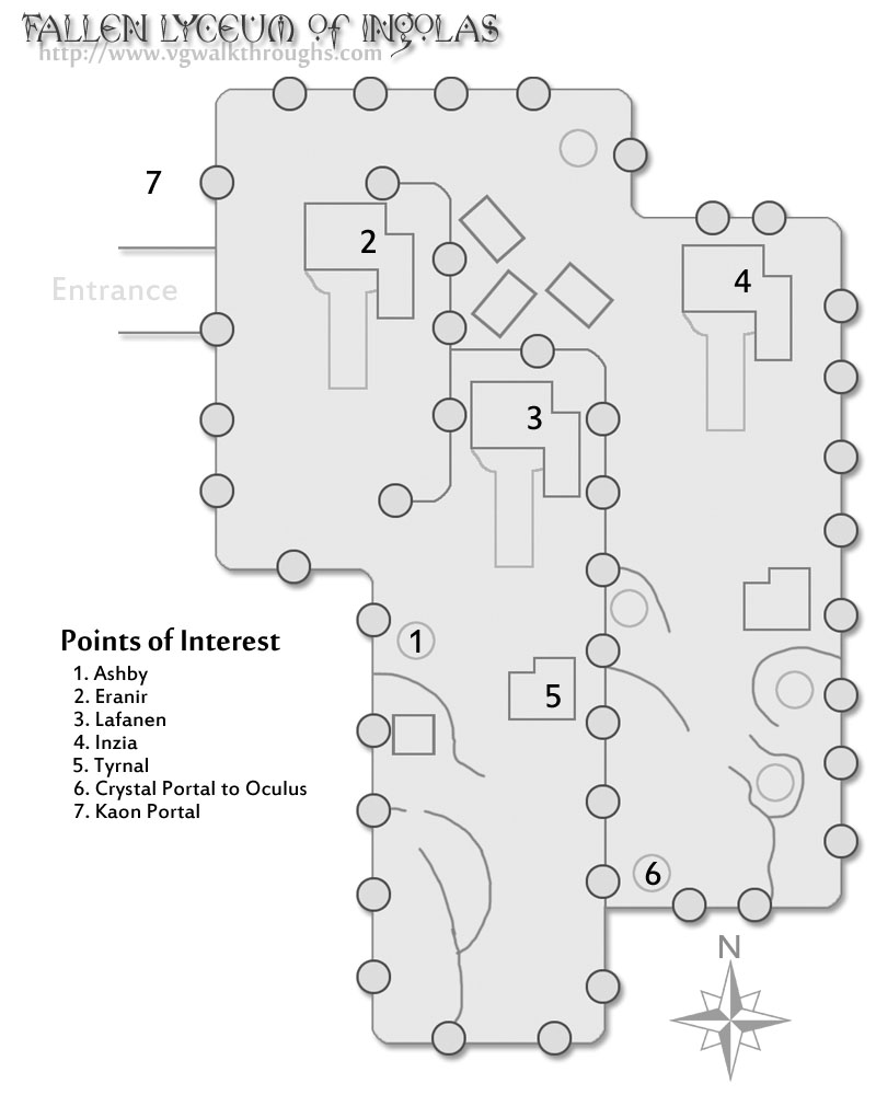 Map of Fallen Lyceum