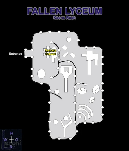 Map of Fallen Lyceum
