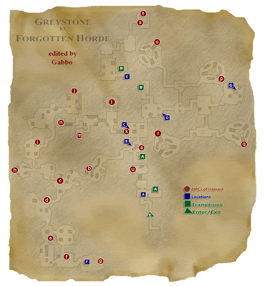 Map of Graystone