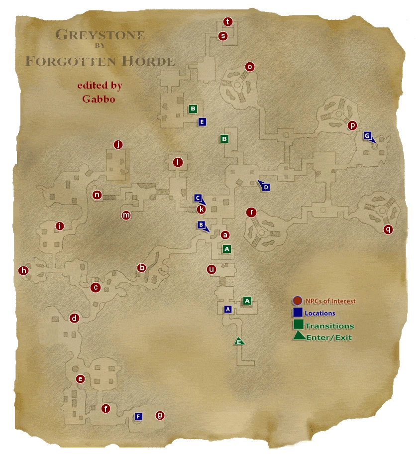 Map of Graystone