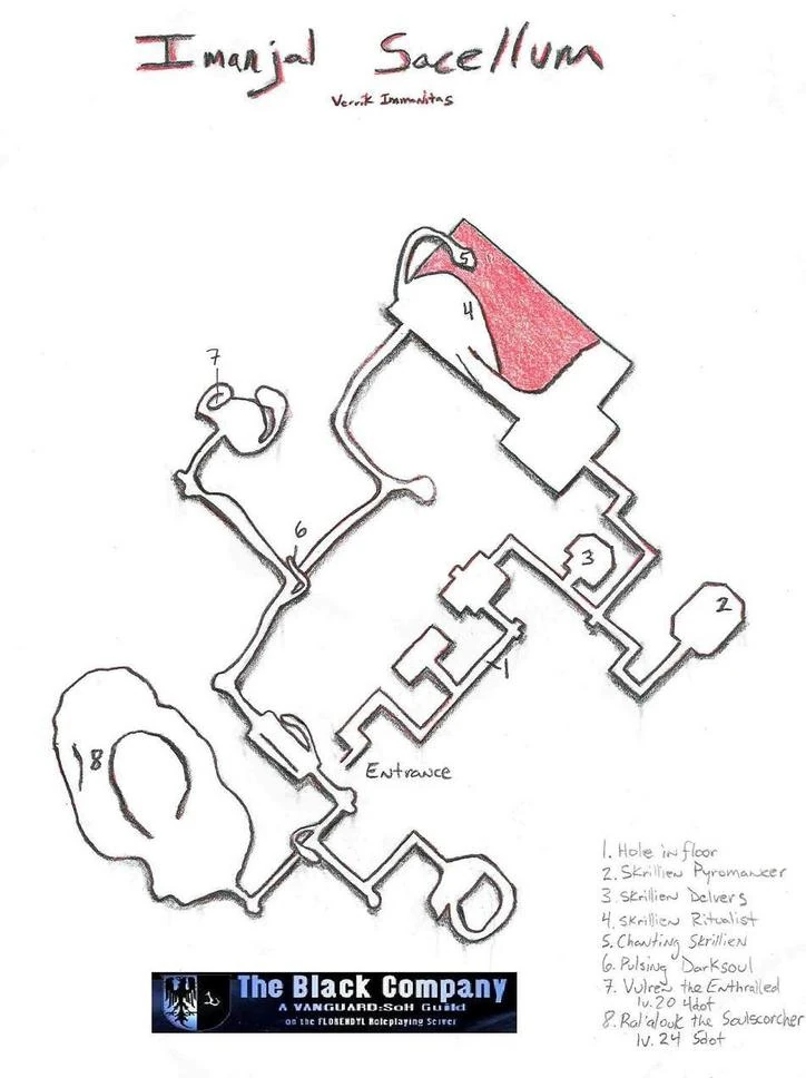 Map of Imanjal Sacellum