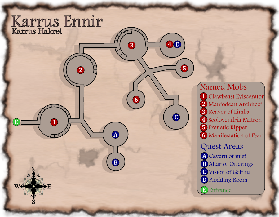 Map of Karrus Ennir