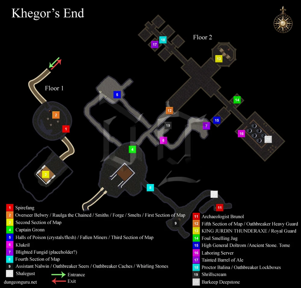 Map of Khegor's End