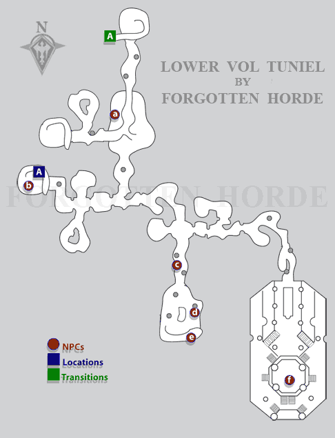 Map of Lair of the Vi'Rak