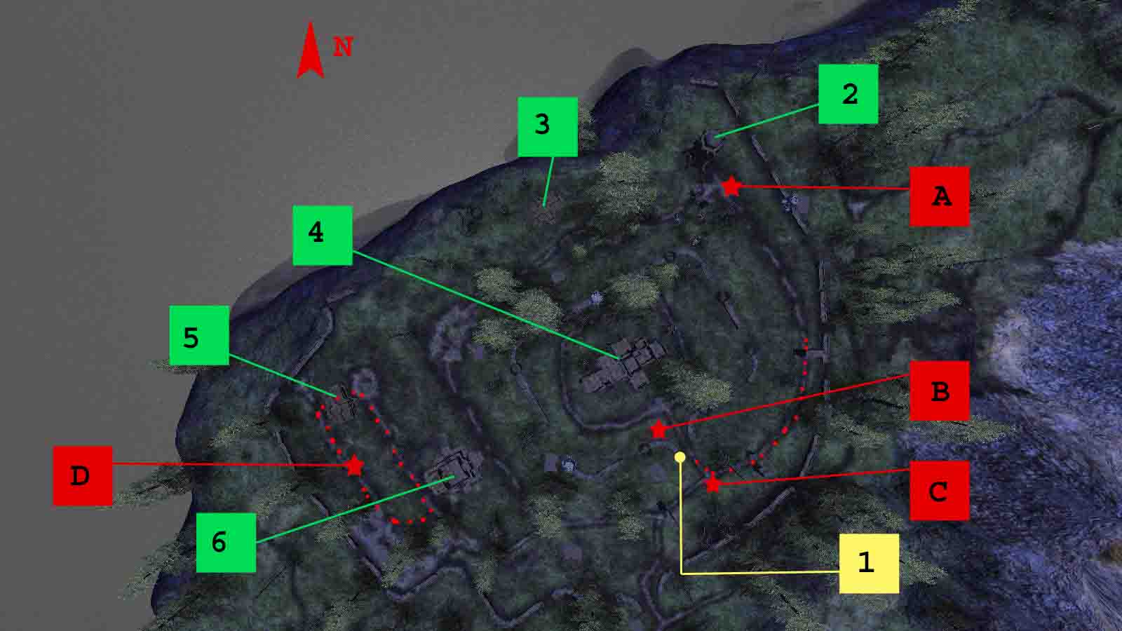 Map of Old Targonor