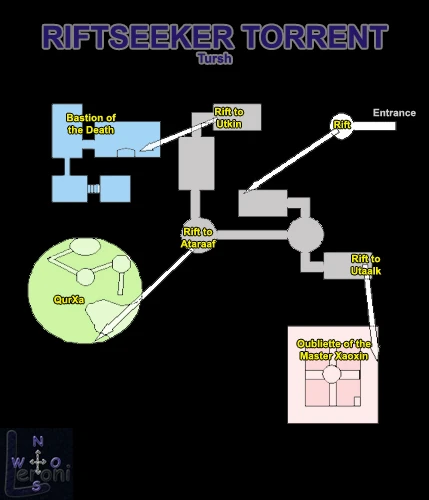 Map of Riftseeker's Torrent