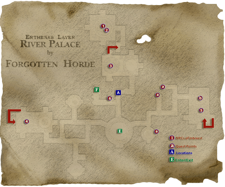 Map of River Palace