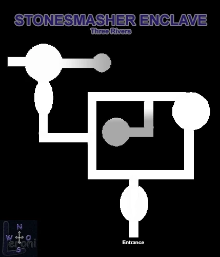 Map of Stonesmasher Enclave