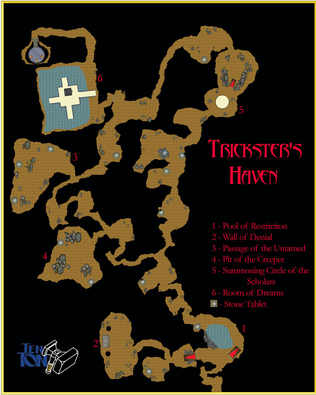 Map of Trickster's Haven