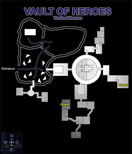 Map of Vault Of Heroes