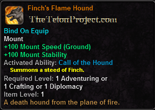 Finch's Flame Hound