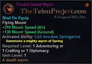 Finch's Grand Wyrm