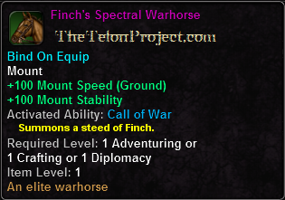Finch's Spectral Warhorse