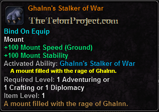 Ghalnn's Stalker of War