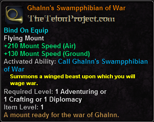 Ghalnn's Swampphibian of War
