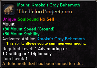 Mount: Kraoka's Gray Behemoth